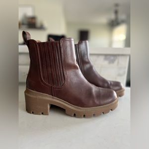 Block Heel Ankle Boots